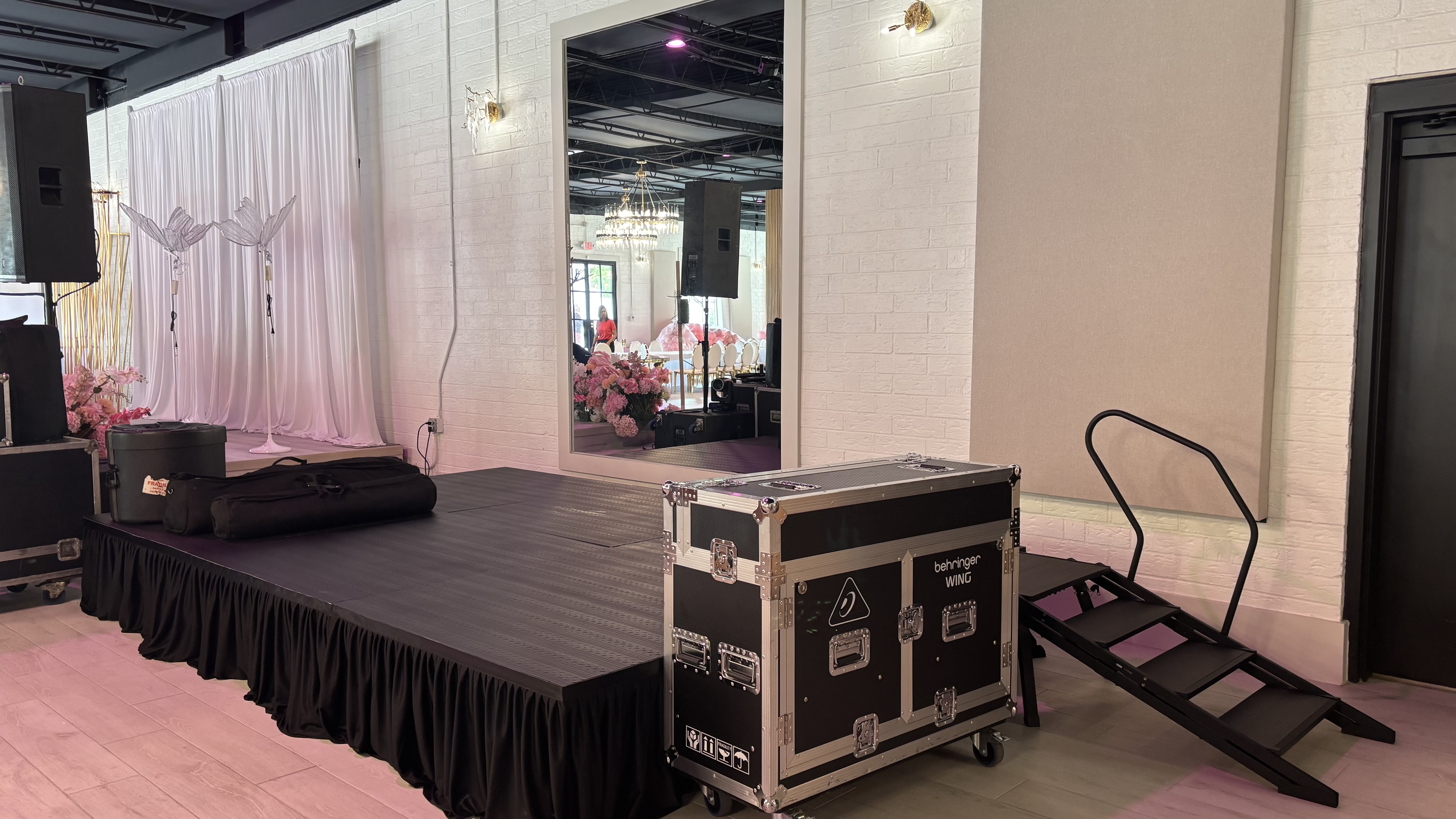 8x12 stage with stairs Charlotte NC