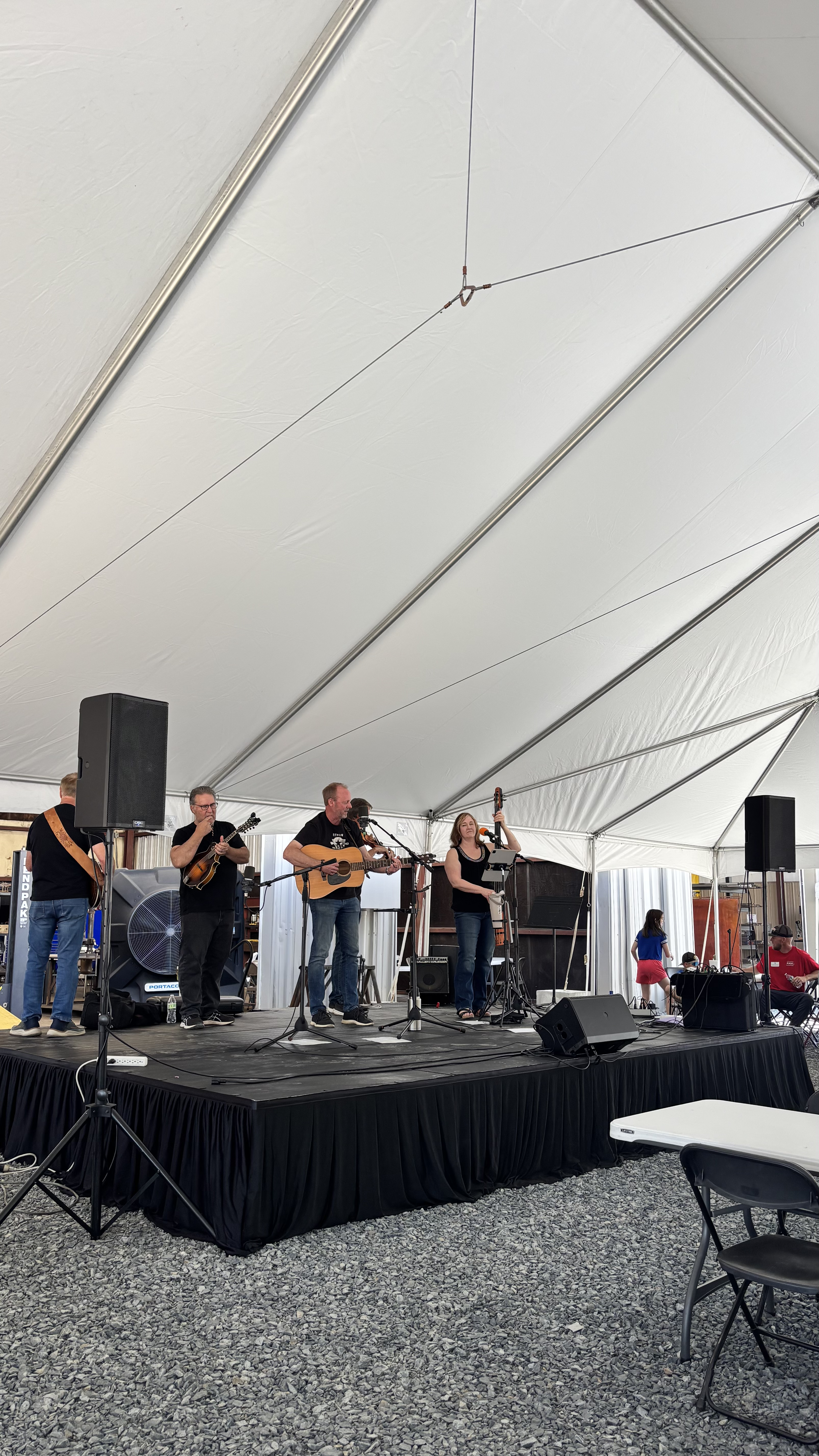 Indoor corporate event stage rental in Charlotte NC